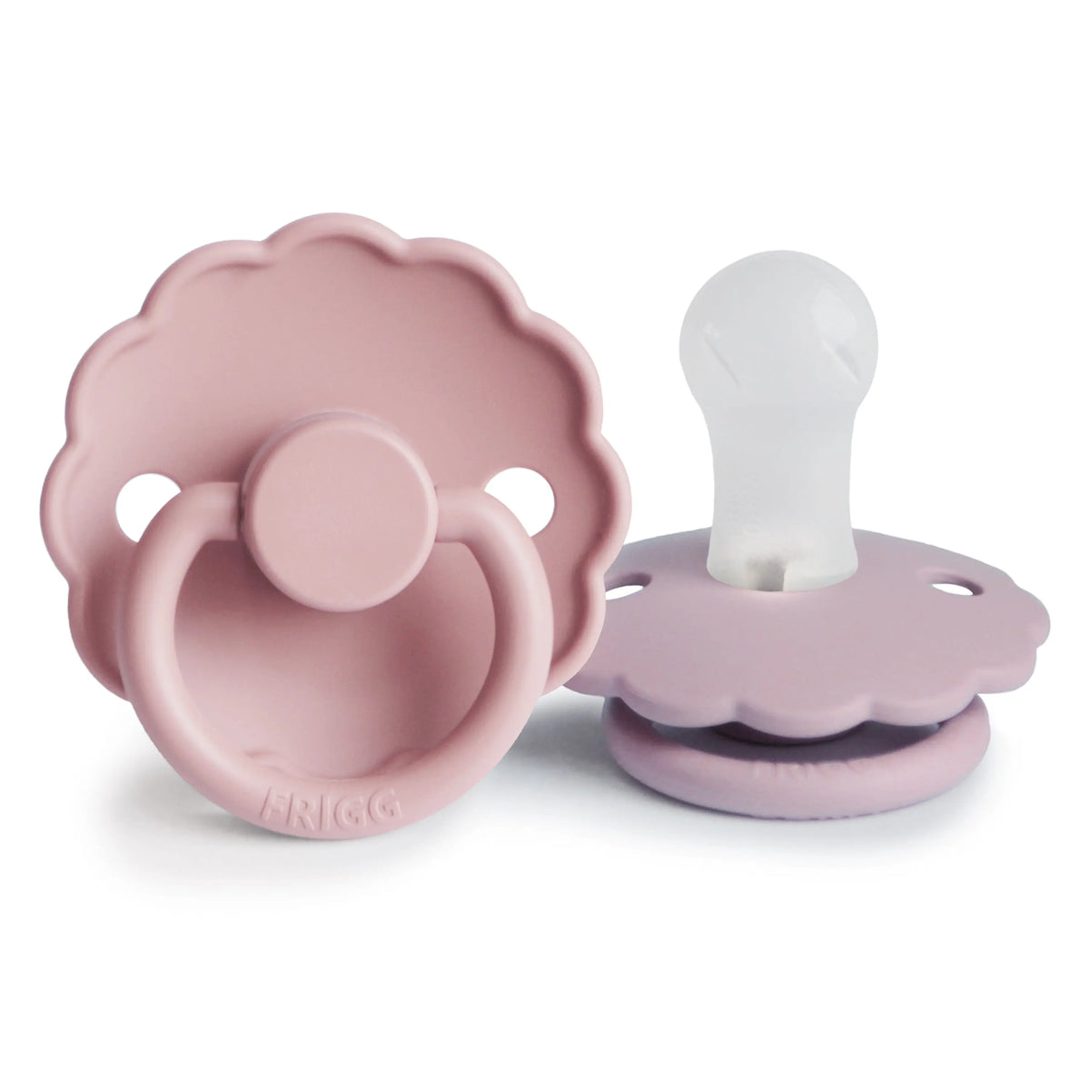 FRIGG Daisy Silicone Pacifier 2-Pack | SILICONE FRIGG PACIFIERS | The Baby Penguin