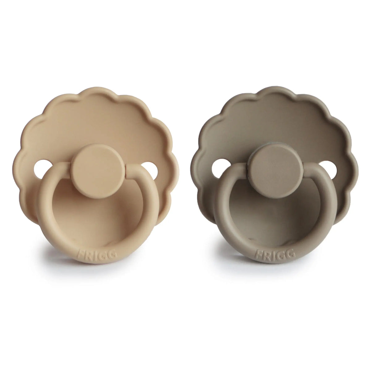 FRIGG Daisy Silicone Pacifier 2-Pack | SILICONE FRIGG PACIFIERS | The Baby Penguin