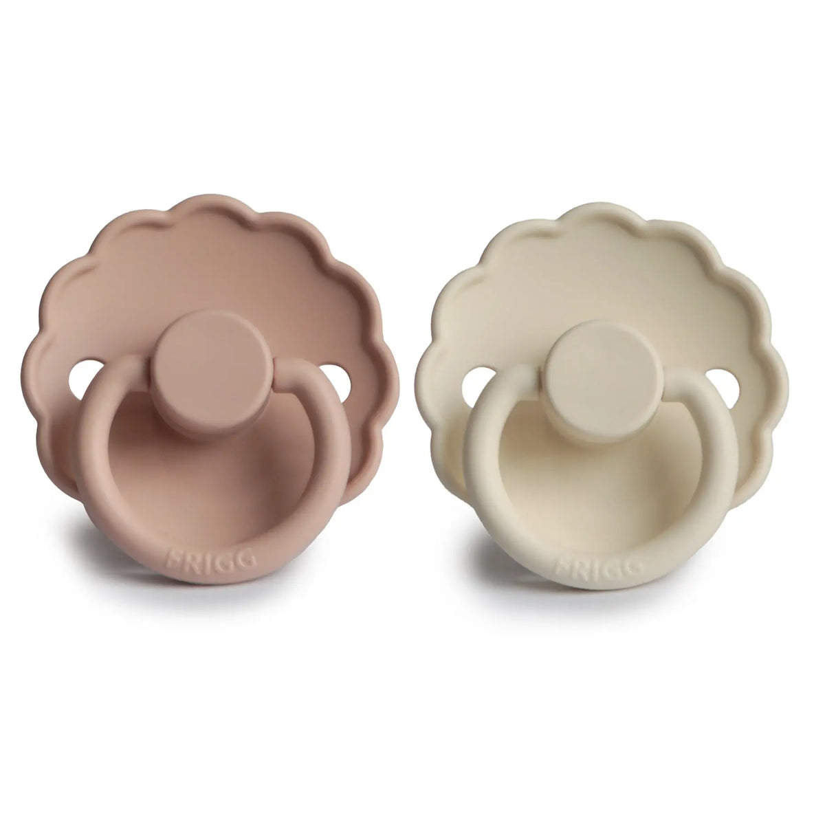 FRIGG Daisy Silicone Pacifier 2-Pack | SILICONE FRIGG PACIFIERS | The Baby Penguin