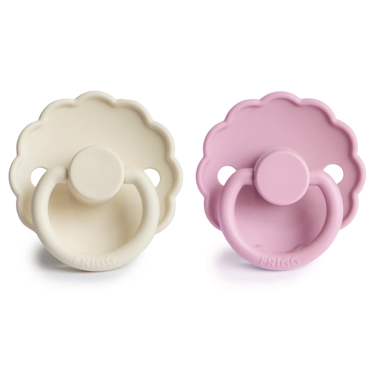 FRIGG Daisy Silicone Pacifier 2-Pack | SILICONE FRIGG PACIFIERS | The Baby Penguin