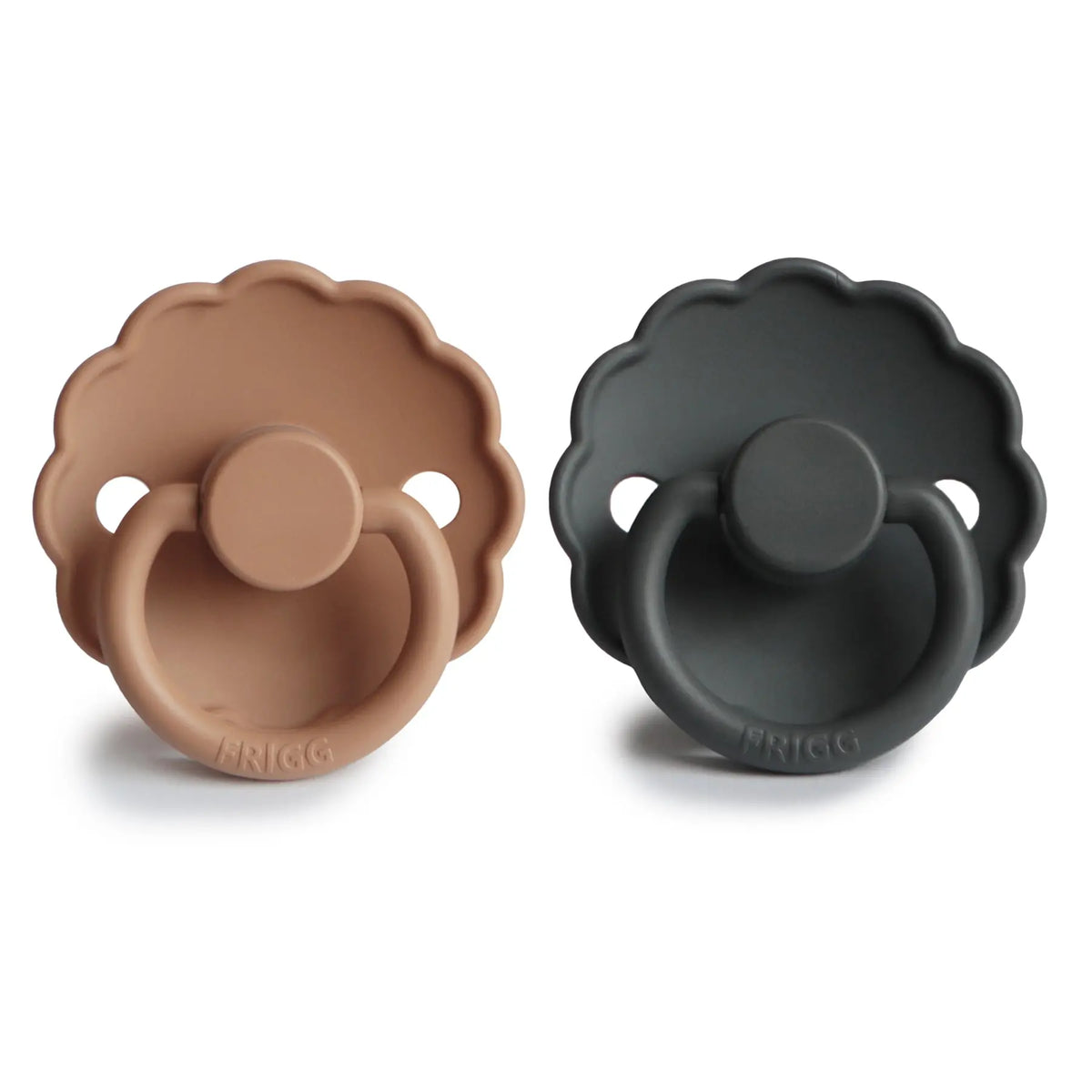 FRIGG Daisy Silicone Pacifier 2-Pack | SILICONE FRIGG PACIFIERS | The Baby Penguin