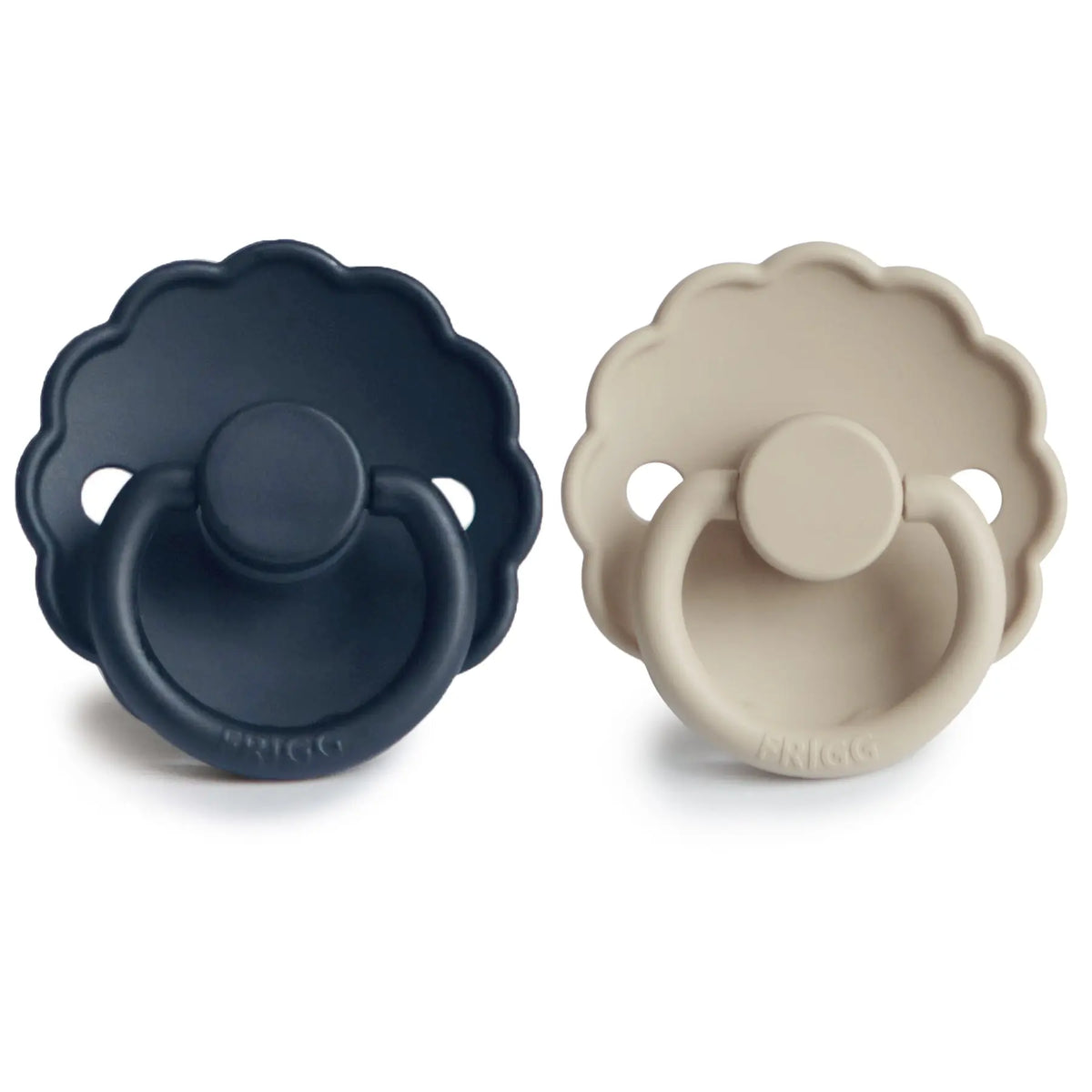 FRIGG Daisy Silicone Pacifier 2-Pack | SILICONE FRIGG PACIFIERS | The Baby Penguin
