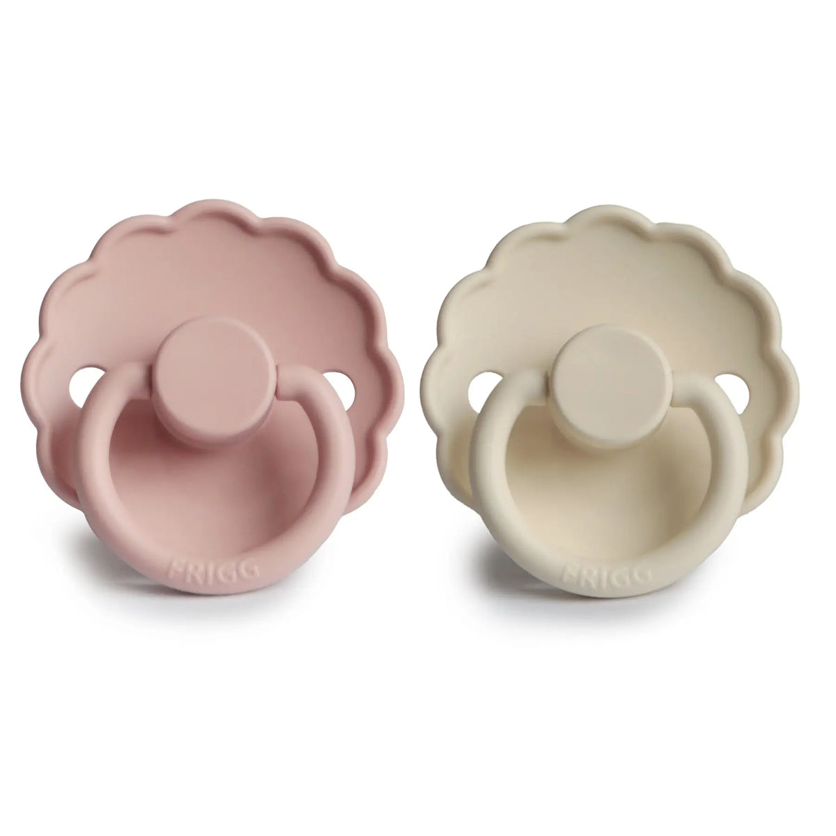 FRIGG Daisy Silicone Pacifier 2-Pack | SILICONE FRIGG PACIFIERS | The Baby Penguin