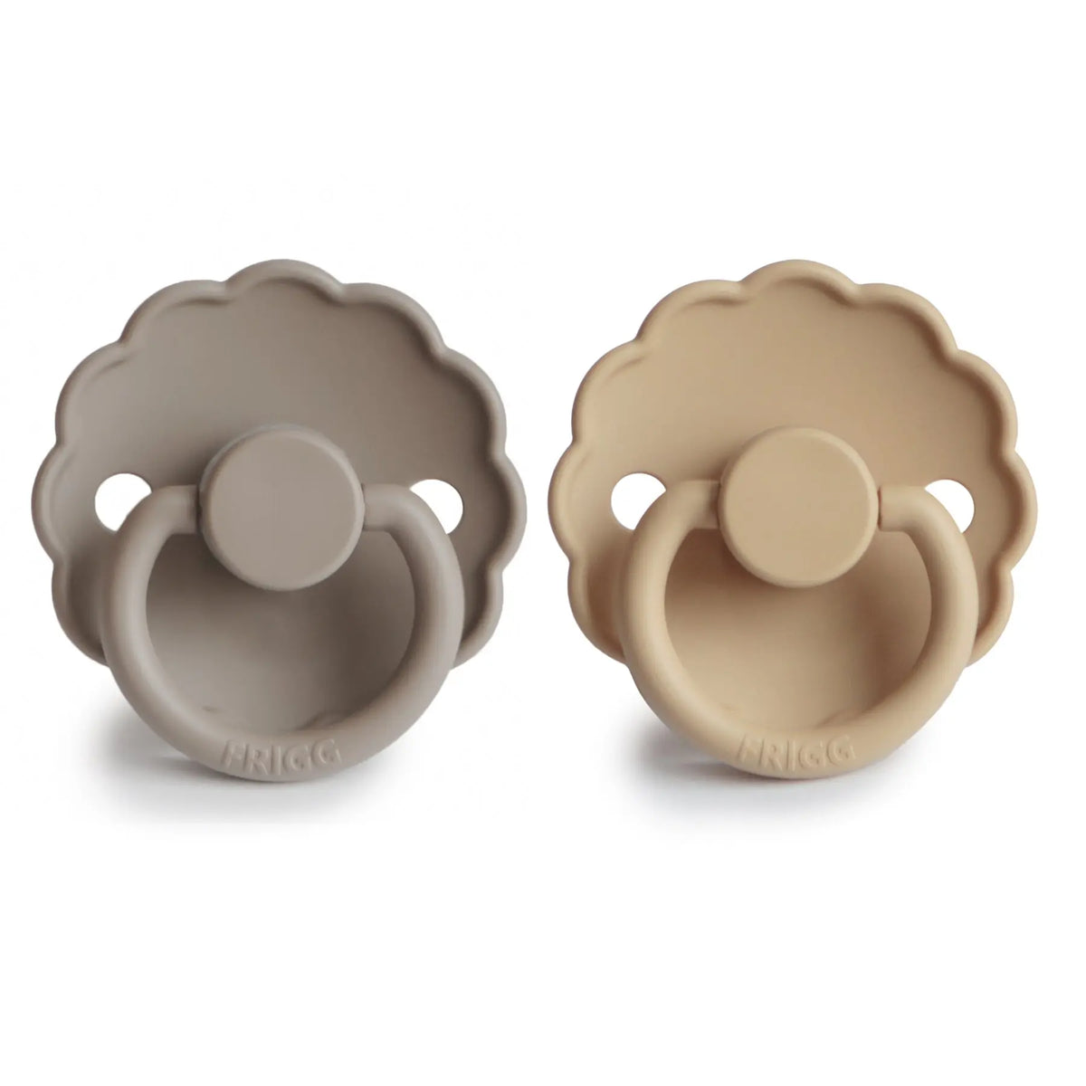 FRIGG Daisy Silicone Pacifier 2-Pack | SILICONE FRIGG PACIFIERS | The Baby Penguin
