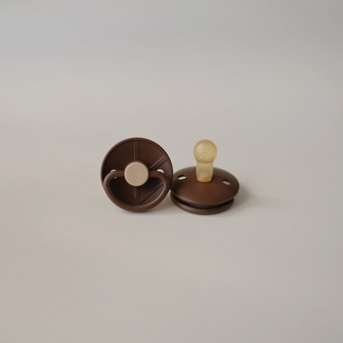 FRIGG Little Viking Natural Rubber Pacifier 2-Pack | RUBBER FRIGG PACIFIERS | The Baby Penguin
