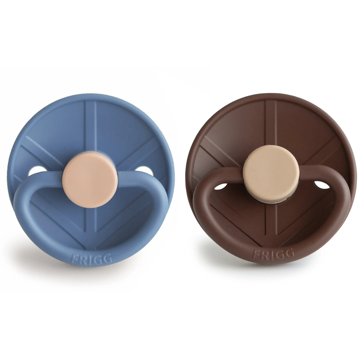 FRIGG Little Viking Silicone 2-Pack | SILICONE FRIGG PACIFIERS | The Baby Penguin