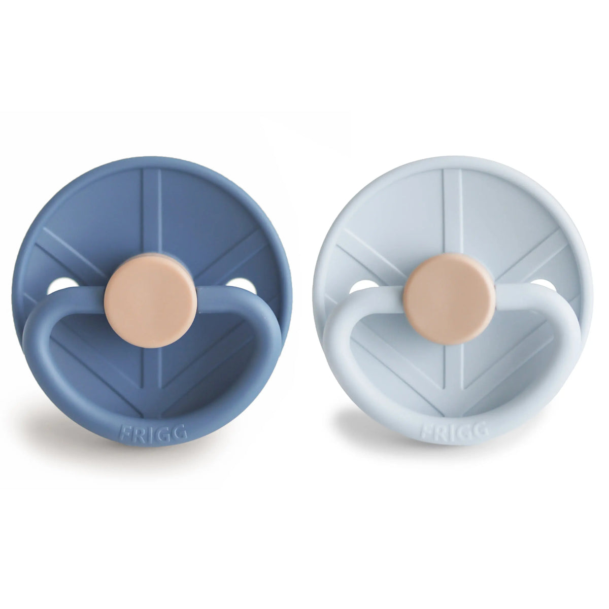 FRIGG Little Viking Silicone 2-Pack | SILICONE FRIGG PACIFIERS | The Baby Penguin