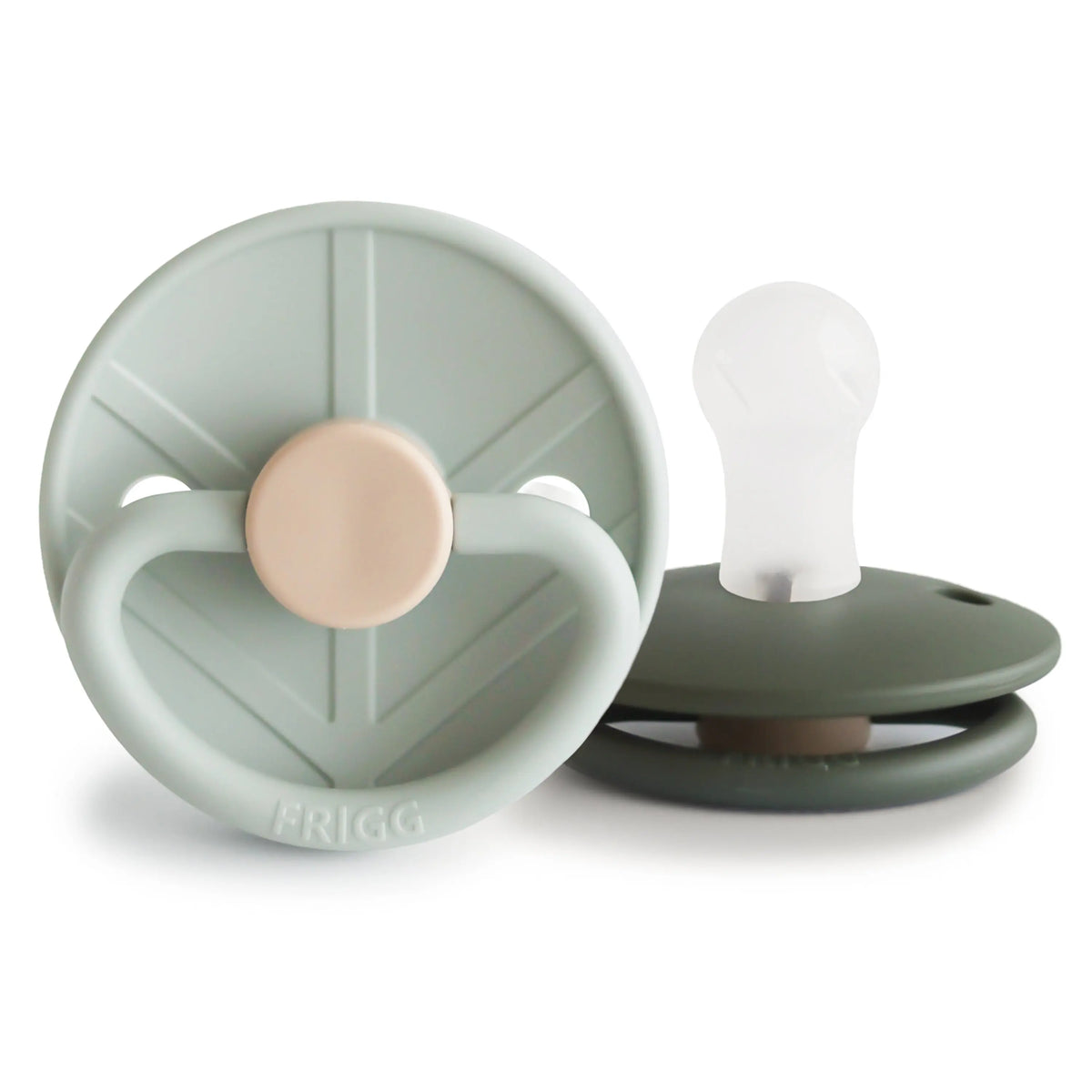 FRIGG Little Viking Silicone 2-Pack | SILICONE FRIGG PACIFIERS | The Baby Penguin