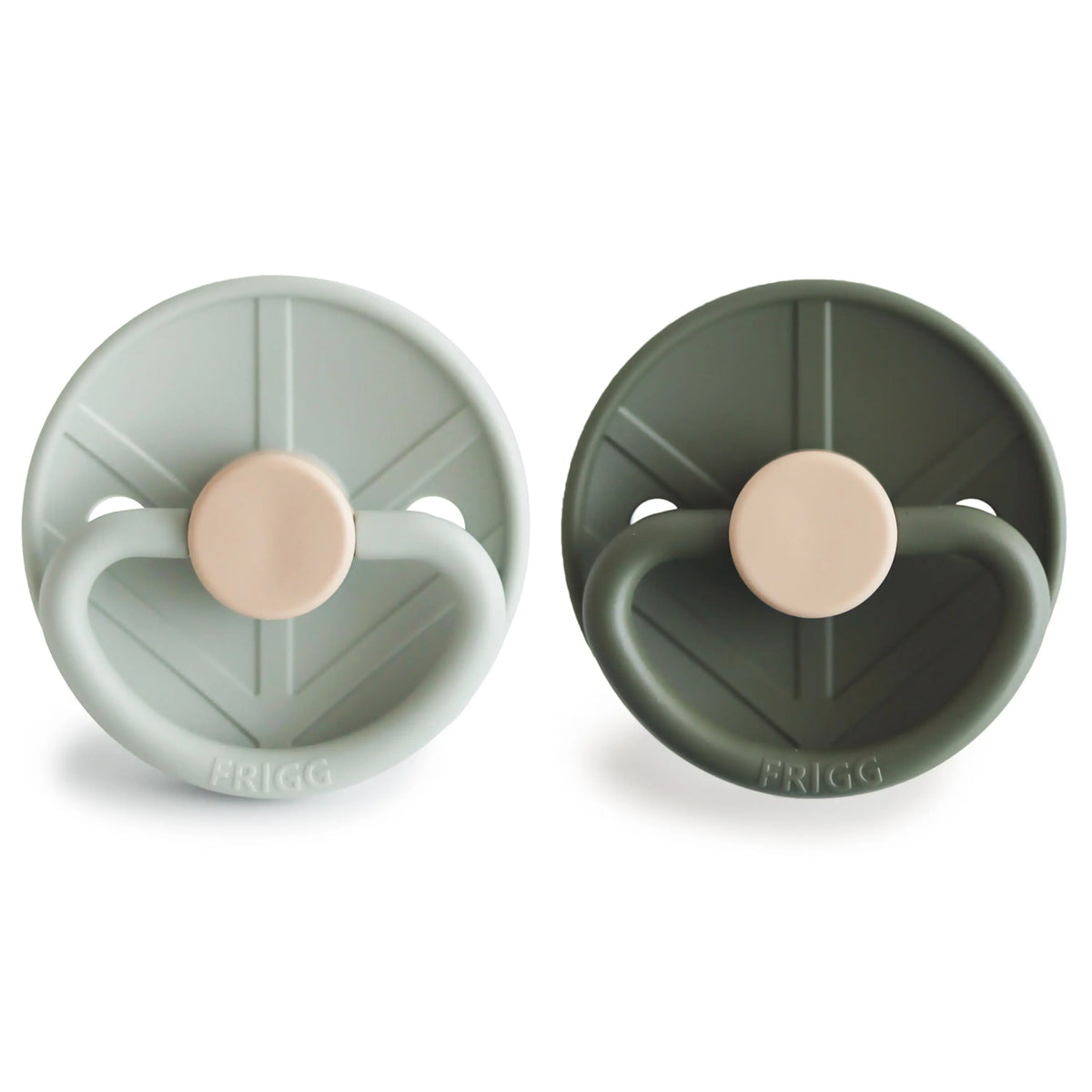 FRIGG Little Viking Silicone 2-Pack | SILICONE FRIGG PACIFIERS | The Baby Penguin