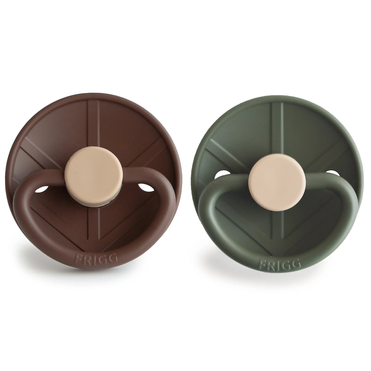FRIGG Little Viking Silicone 2-Pack | SILICONE FRIGG PACIFIERS | The Baby Penguin