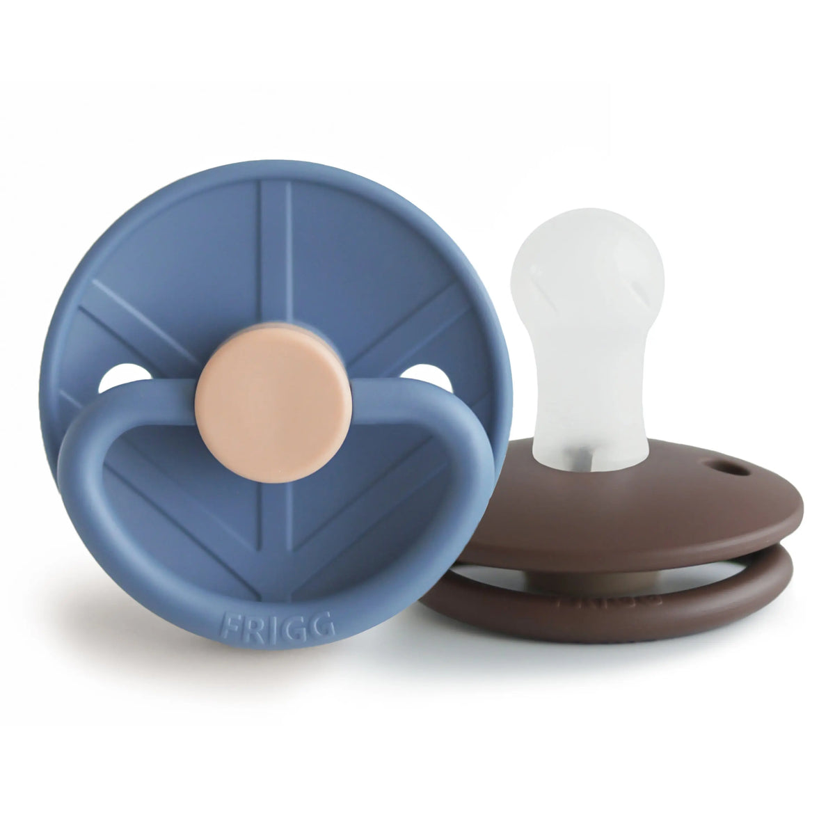 FRIGG Little Viking Silicone 2-Pack | SILICONE FRIGG PACIFIERS | The Baby Penguin