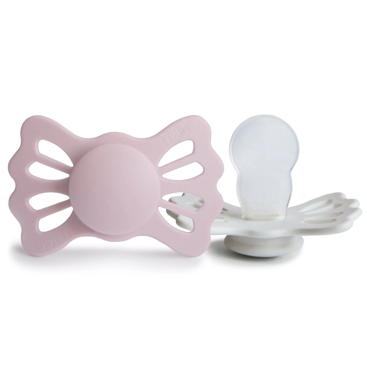 FRIGG Lucky Symmetrical Silicone Pacifier 2-Pack (6-18 Months) | SILICONE FRIGG PACIFIERS | The Baby Penguin