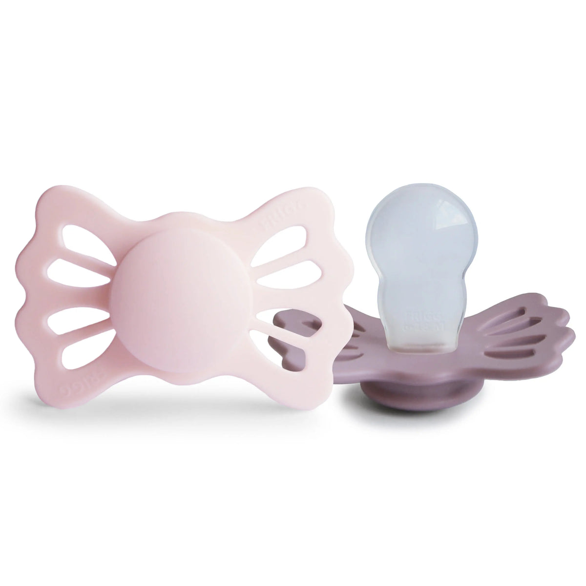 FRIGG Lucky Symmetrical Silicone Pacifier 2-Pack (6-18 Months) | SILICONE FRIGG PACIFIERS | The Baby Penguin