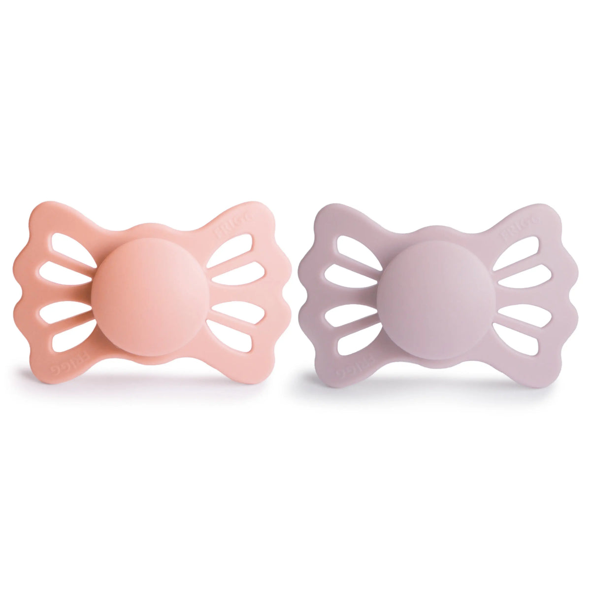 FRIGG Lucky Symmetrical Silicone Pacifier 2-Pack (6-18 Months) | SILICONE FRIGG PACIFIERS | The Baby Penguin