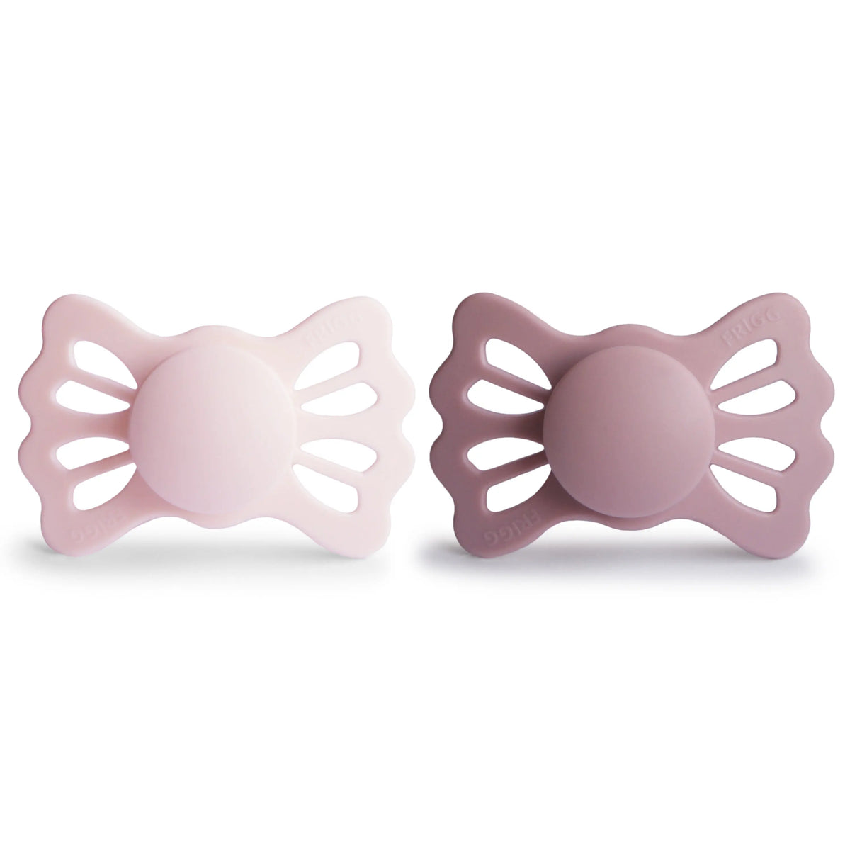FRIGG Lucky Symmetrical Silicone Pacifier 2-Pack (6-18 Months) | SILICONE FRIGG PACIFIERS | The Baby Penguin