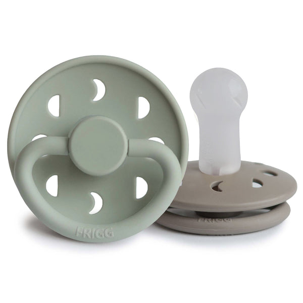 FRIGG Moon Silicone Pacifier 2-Pack - The Baby Penguin