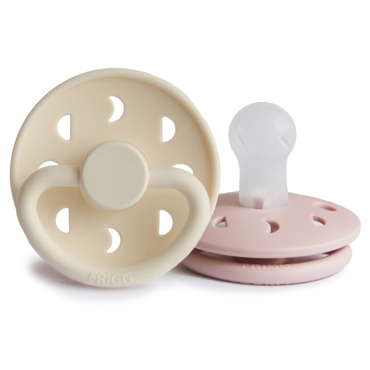 FRIGG Moon Silicone Pacifier 2-Pack - The Baby Penguin
