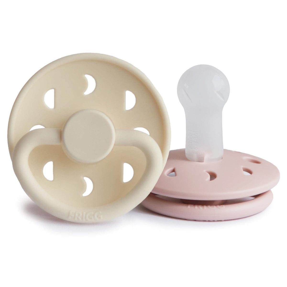 FRIGG Moon Silicone Pacifier 2-Pack - The Baby Penguin