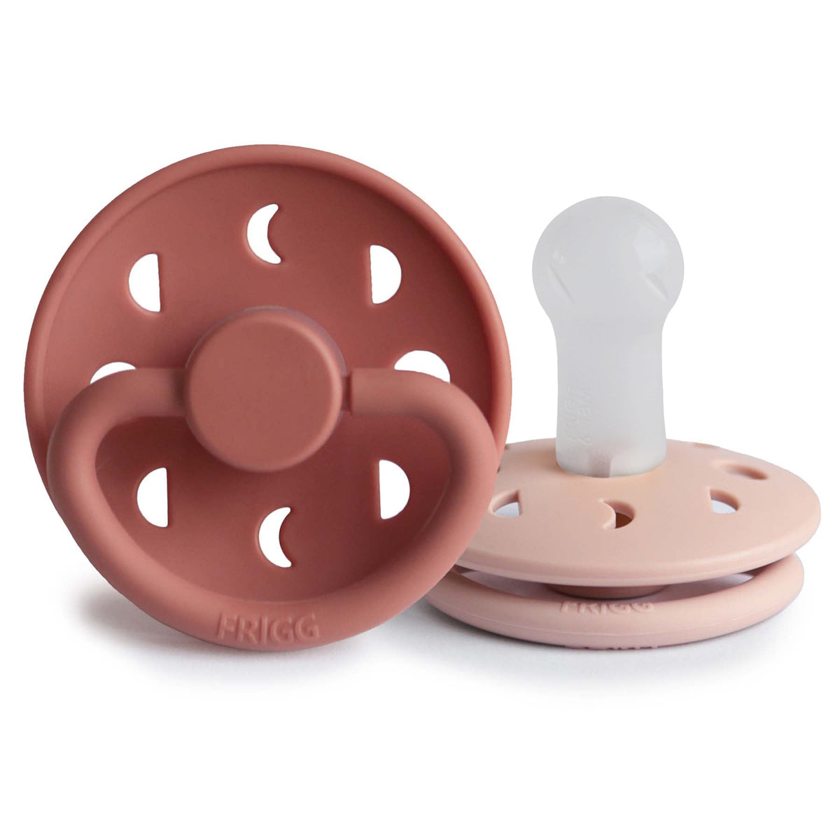 FRIGG Moon Silicone Pacifier 2-Pack - The Baby Penguin