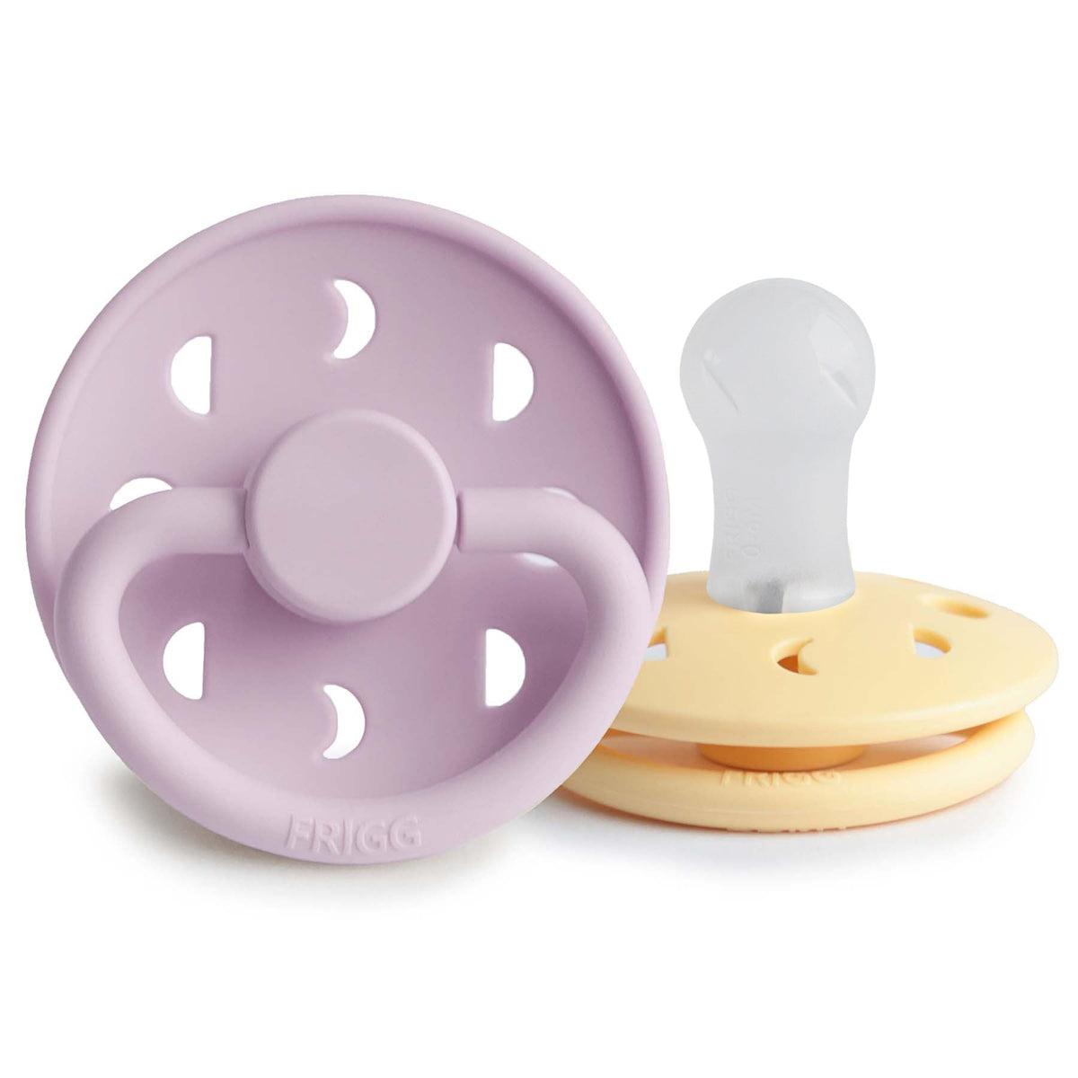 FRIGG Moon Silicone Pacifier 2-Pack - The Baby Penguin
