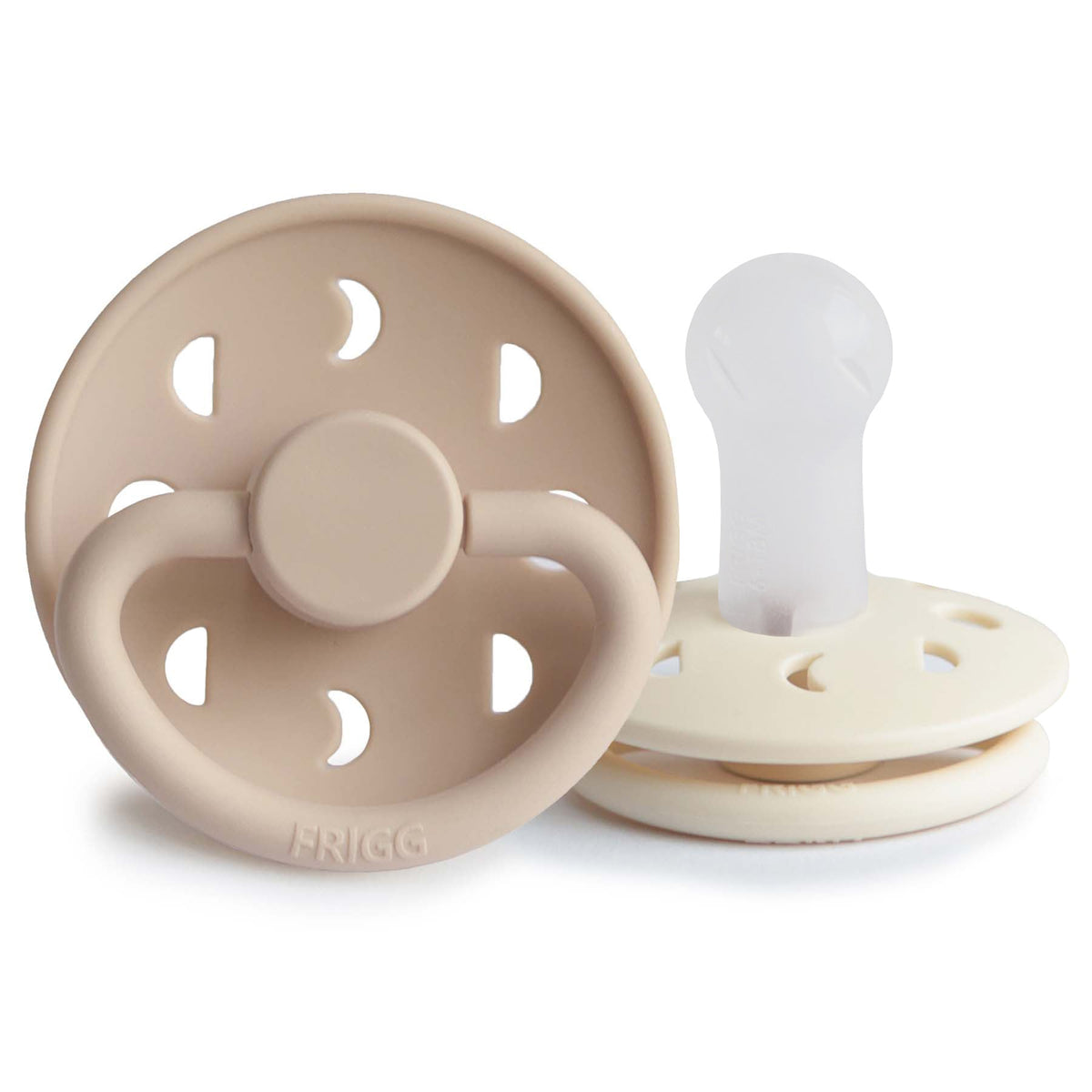 FRIGG Moon Silicone Pacifier 2-Pack - The Baby Penguin