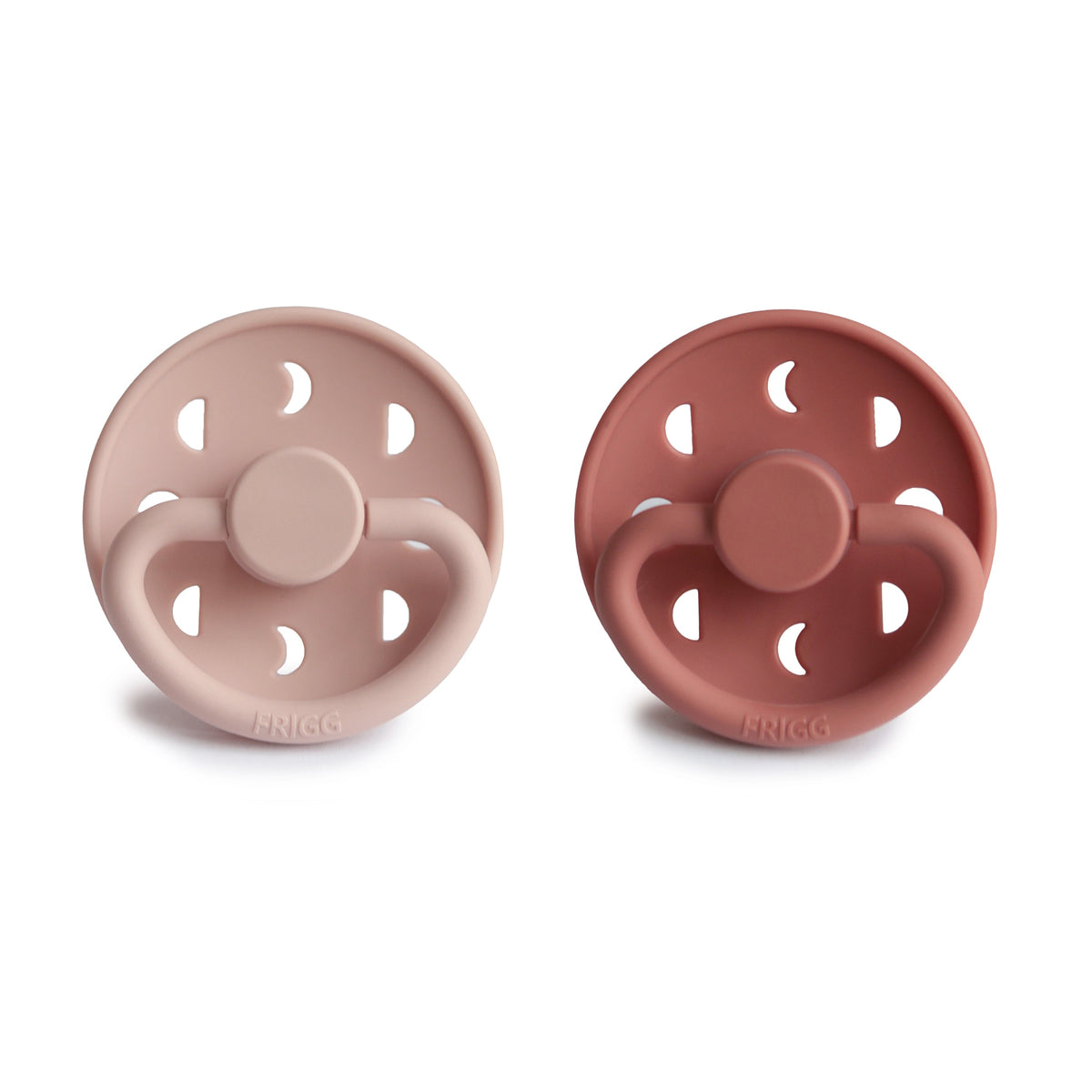 FRIGG Moon Silicone Pacifier 2-Pack - The Baby Penguin