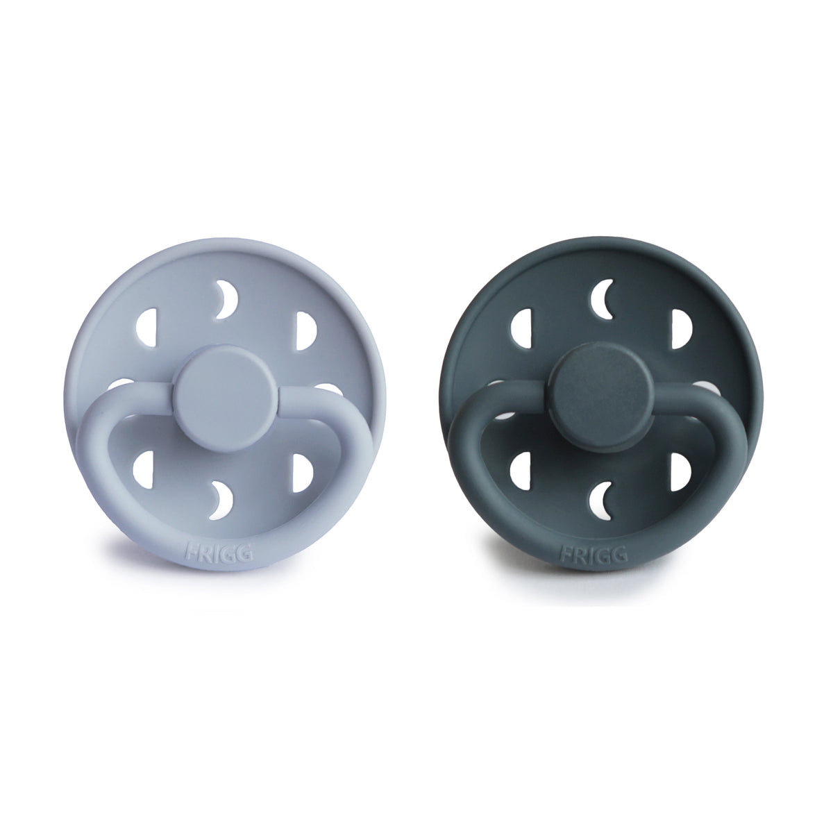 FRIGG Moon Silicone Pacifier 2-Pack - The Baby Penguin
