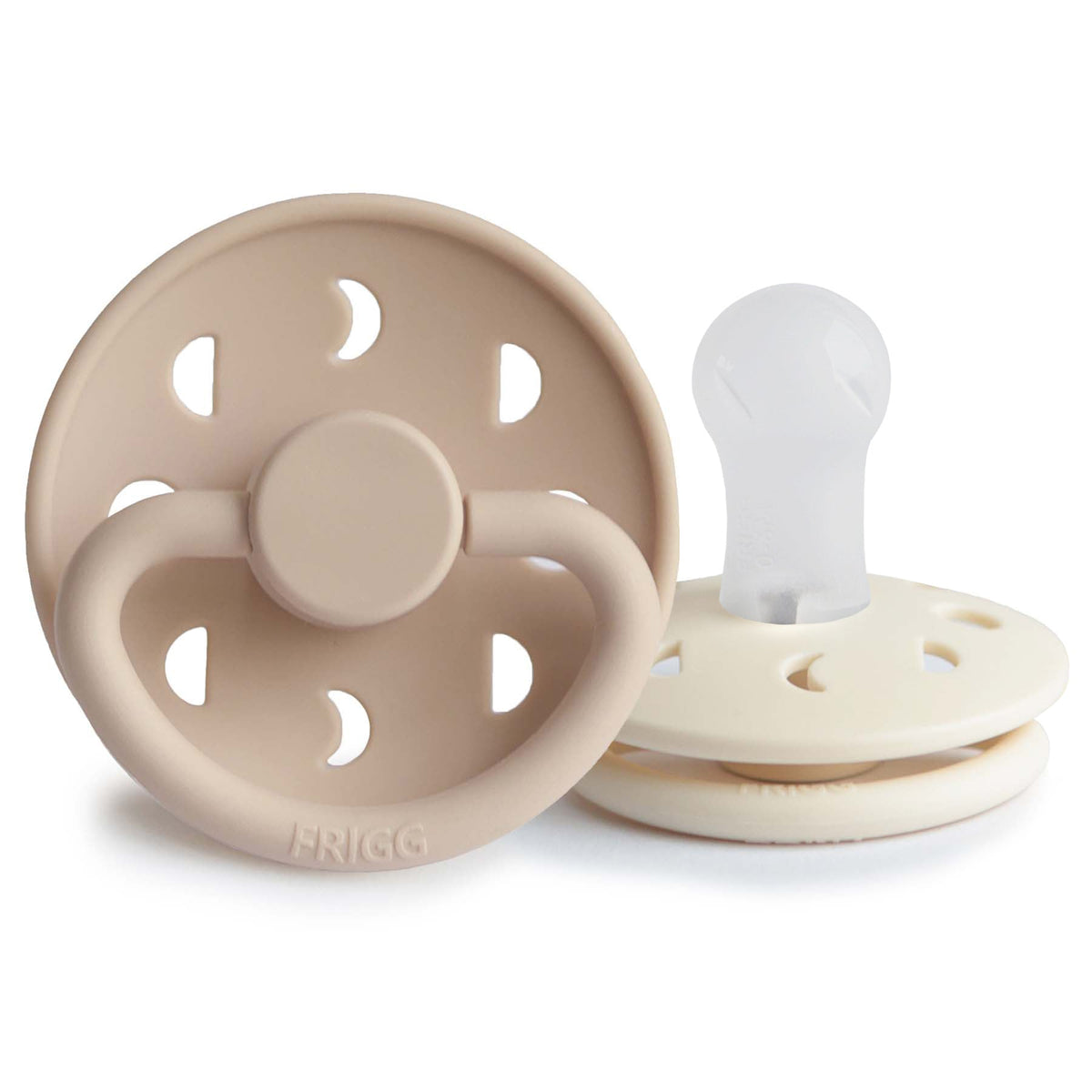 FRIGG Moon Silicone Pacifier 2-Pack - The Baby Penguin