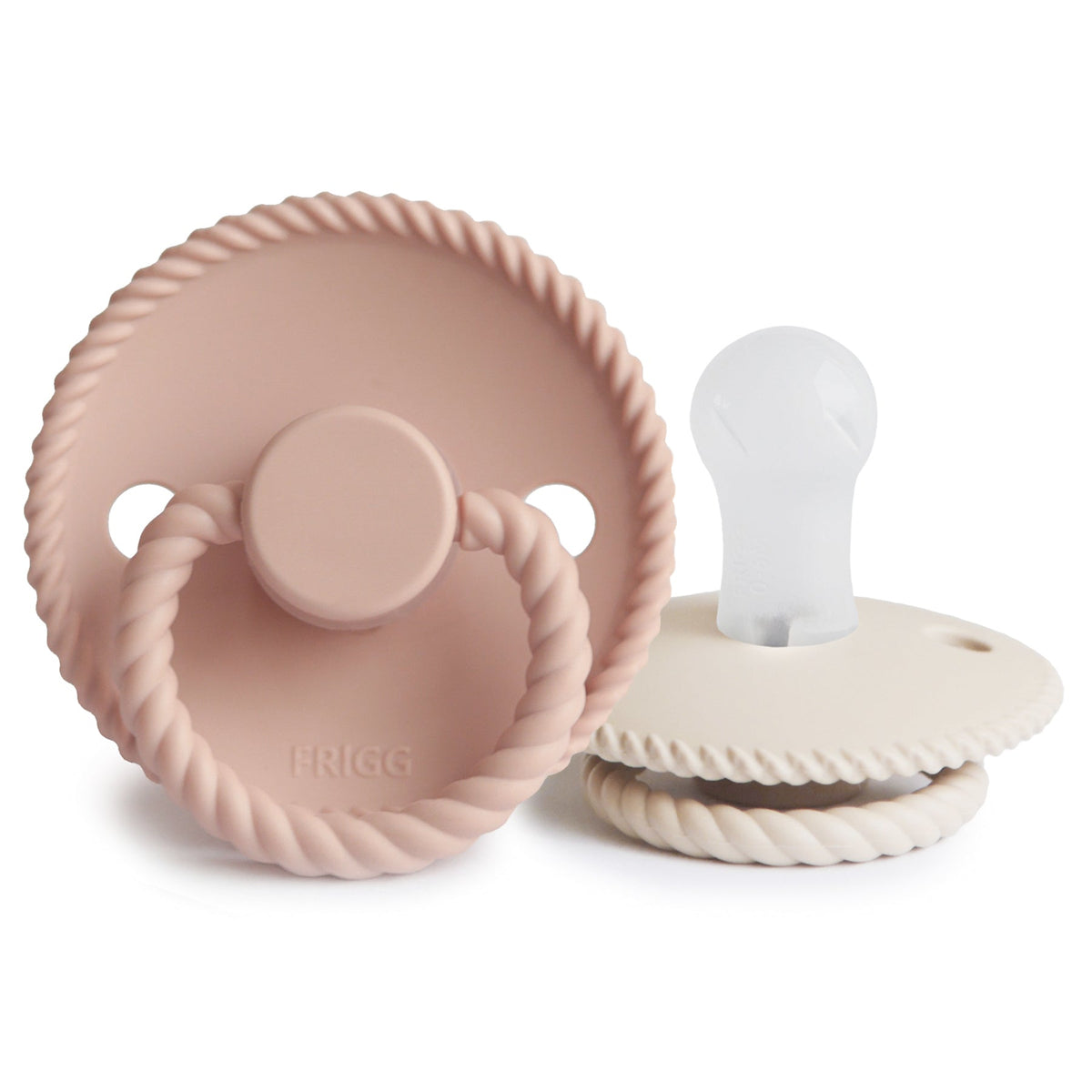 FRIGG Rope Silicone Pacifier 2-Pack - The Baby Penguin