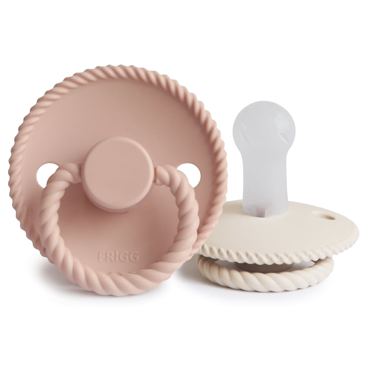 FRIGG Rope Silicone Pacifier 2-Pack - The Baby Penguin