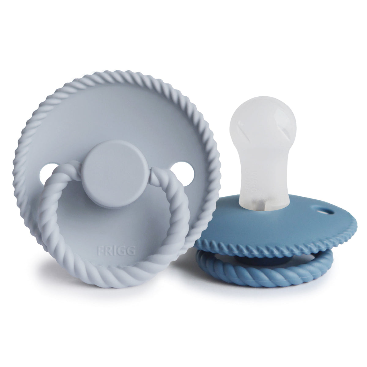 FRIGG Rope Silicone Pacifier 2-Pack - The Baby Penguin