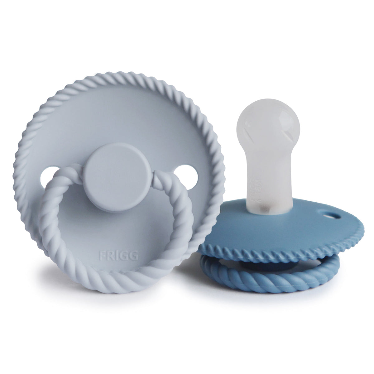 FRIGG Rope Silicone Pacifier 2-Pack - The Baby Penguin