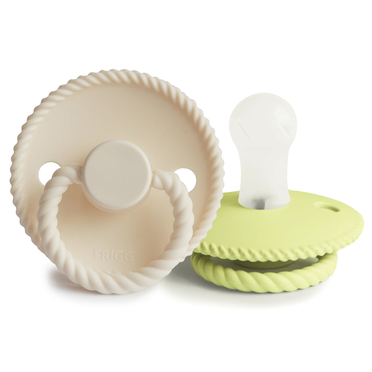 FRIGG Rope Silicone Pacifier 2-Pack - The Baby Penguin