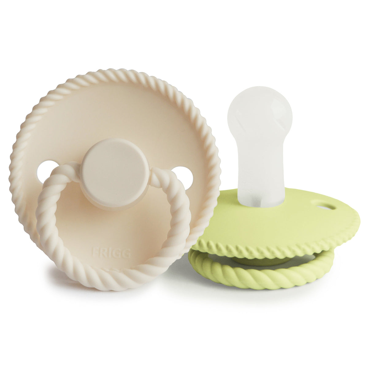FRIGG Rope Silicone Pacifier 2-Pack - The Baby Penguin