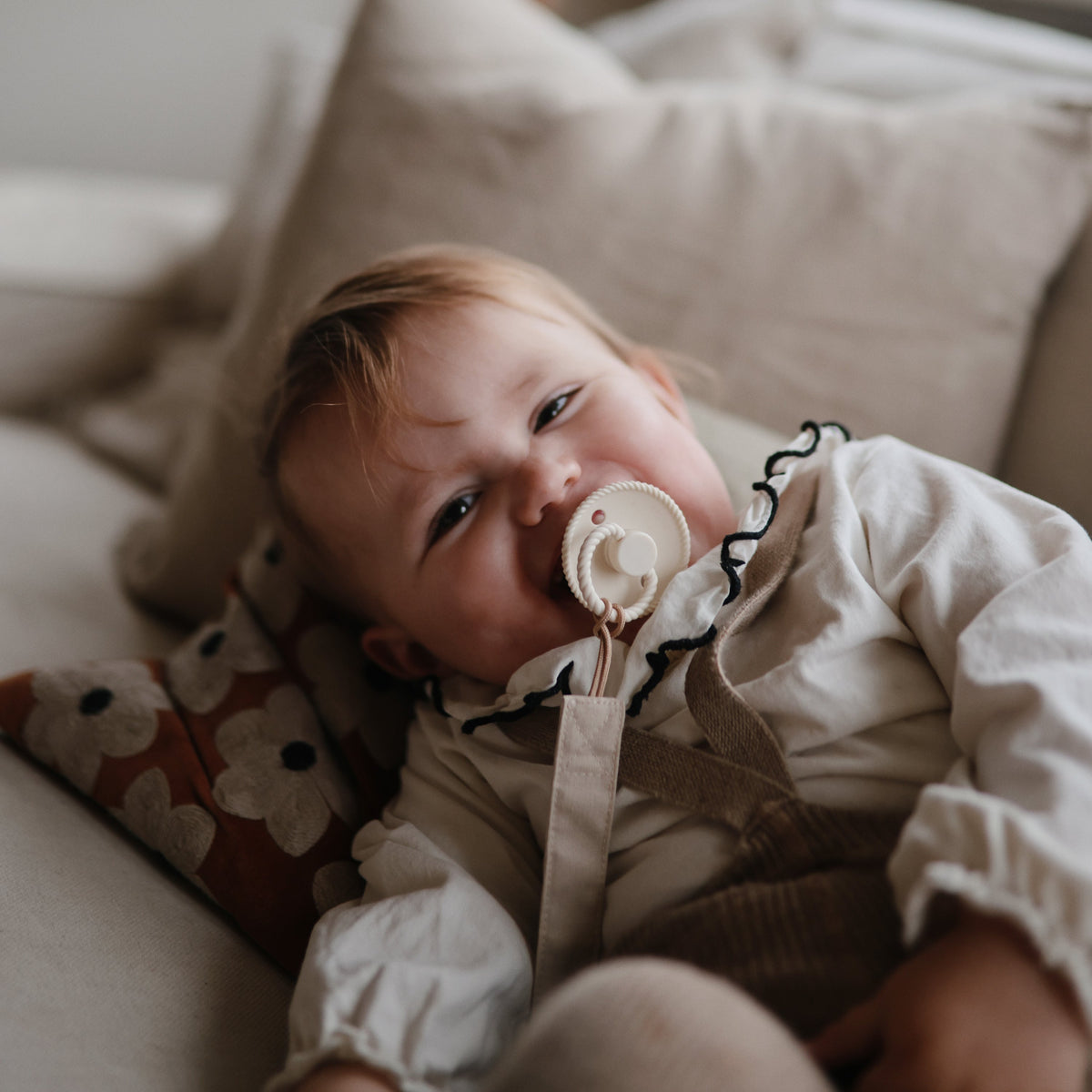 FRIGG Rope Silicone Pacifier 2-Pack - The Baby Penguin