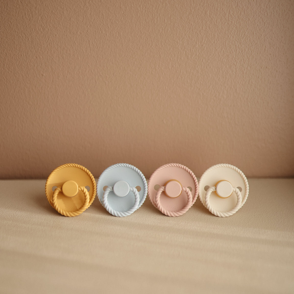 FRIGG Rope Silicone Pacifier 2-Pack - The Baby Penguin