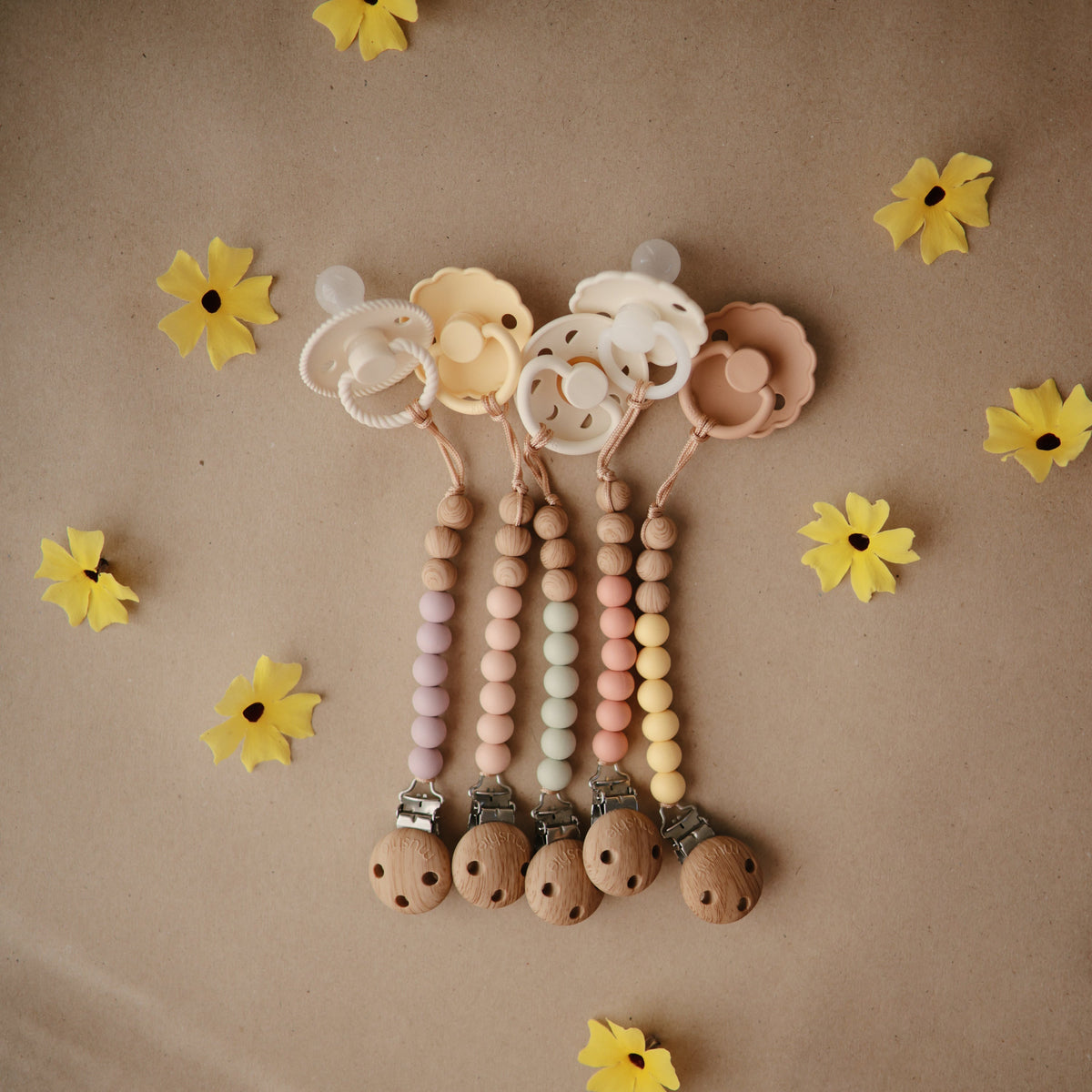 FRIGG Rope Silicone Pacifier 2-Pack - The Baby Penguin