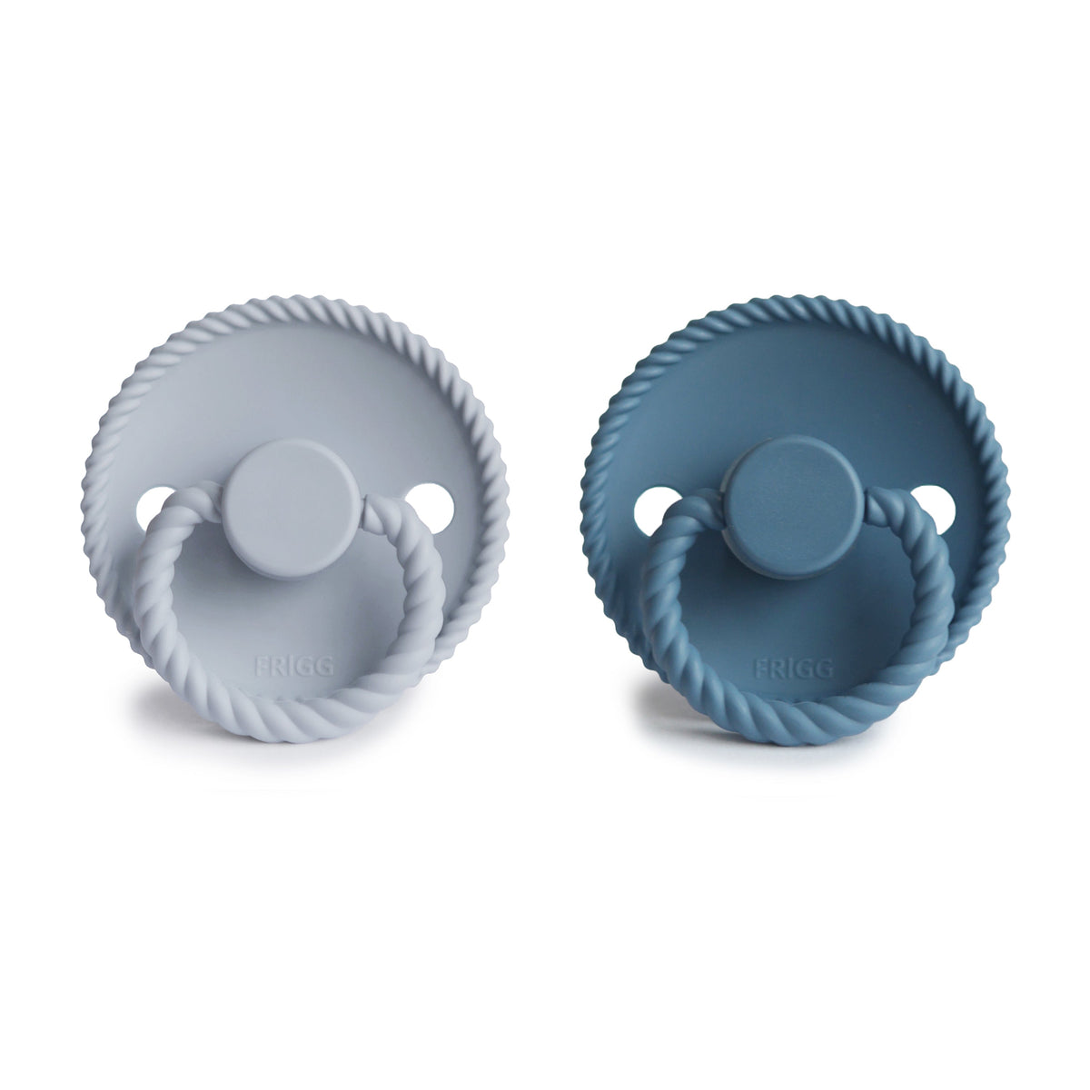 FRIGG Rope Silicone Pacifier 2-Pack - The Baby Penguin