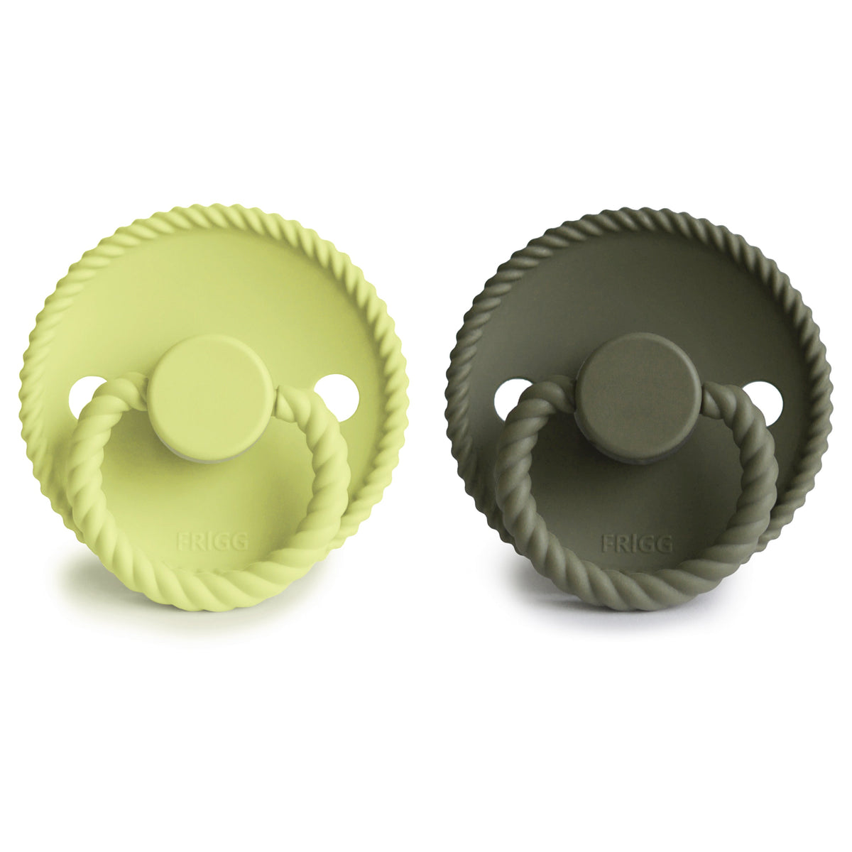 FRIGG Rope Silicone Pacifier 2-Pack - The Baby Penguin