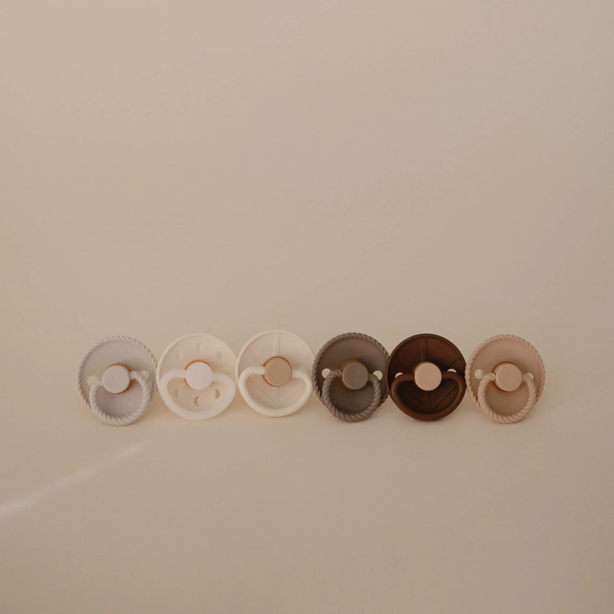 FRIGG Silicone Pacifier 6-Pack | SILICONE FRIGG PACIFIERS | The Baby Penguin