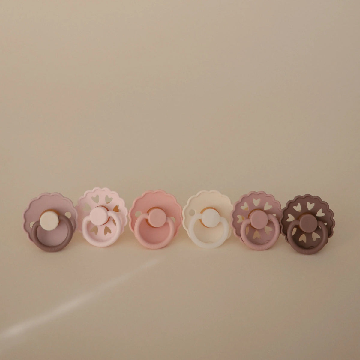FRIGG Silicone Pacifier 6-Pack | SILICONE FRIGG PACIFIERS | The Baby Penguin
