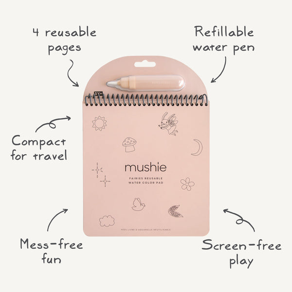 Fairies Reusable Water Color Pad - The Baby Penguin