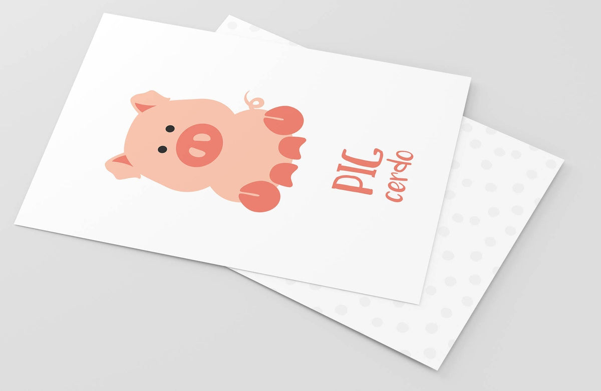 Farm Animal Flashcards - The Baby Penguin