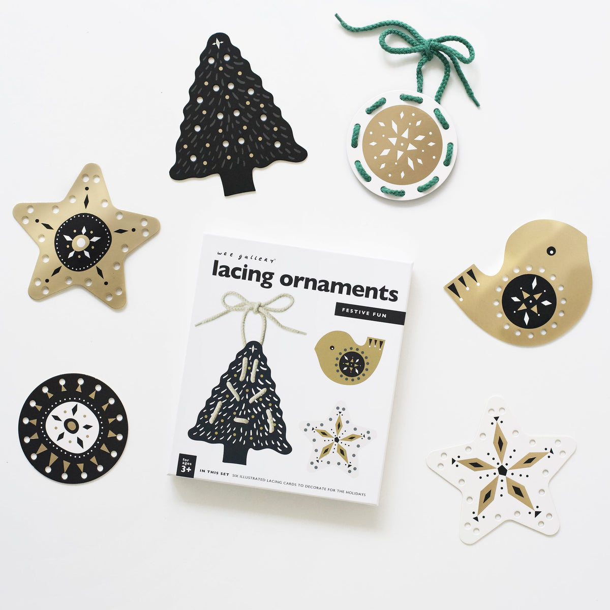 Festive Fun Lacing Ornaments - The Baby Penguin