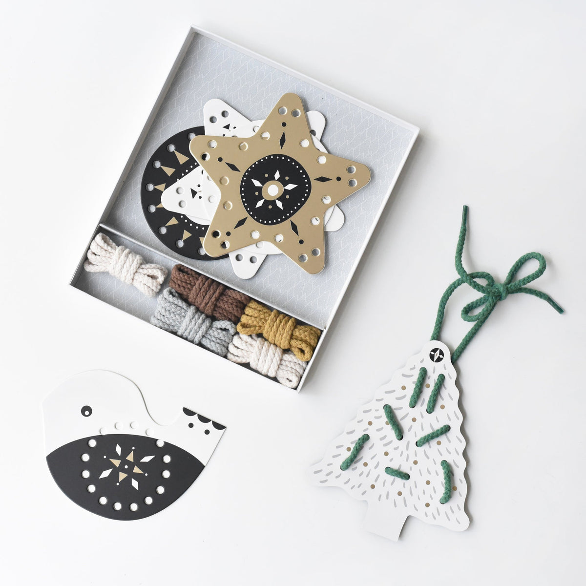 Festive Fun Lacing Ornaments - The Baby Penguin
