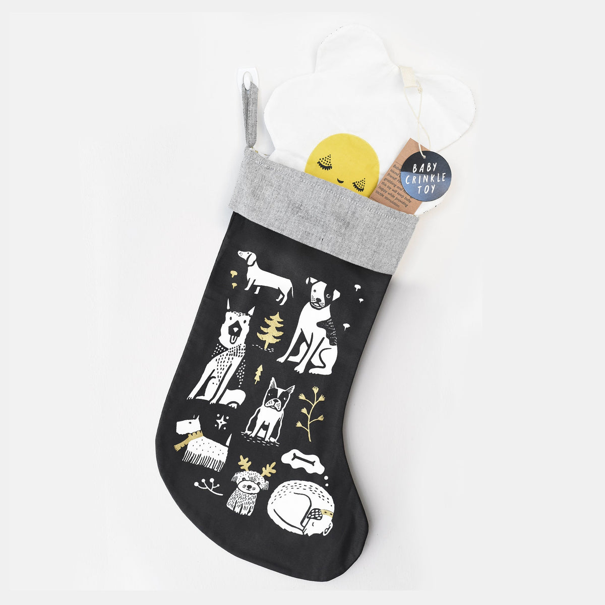 Festive Pups Stocking - The Baby Penguin