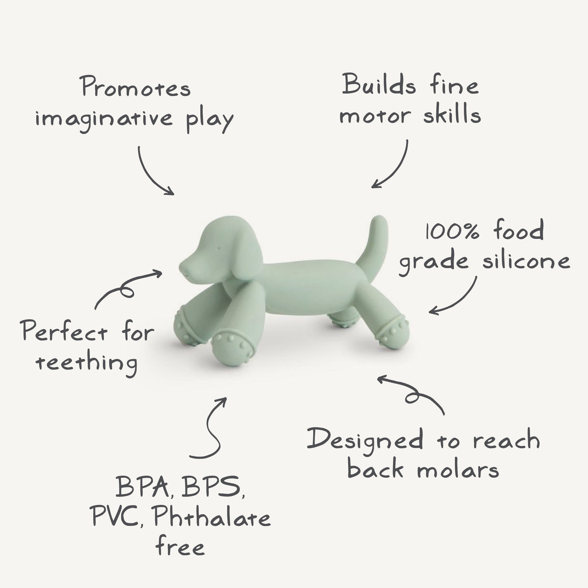 Figurine Teether - The Baby Penguin