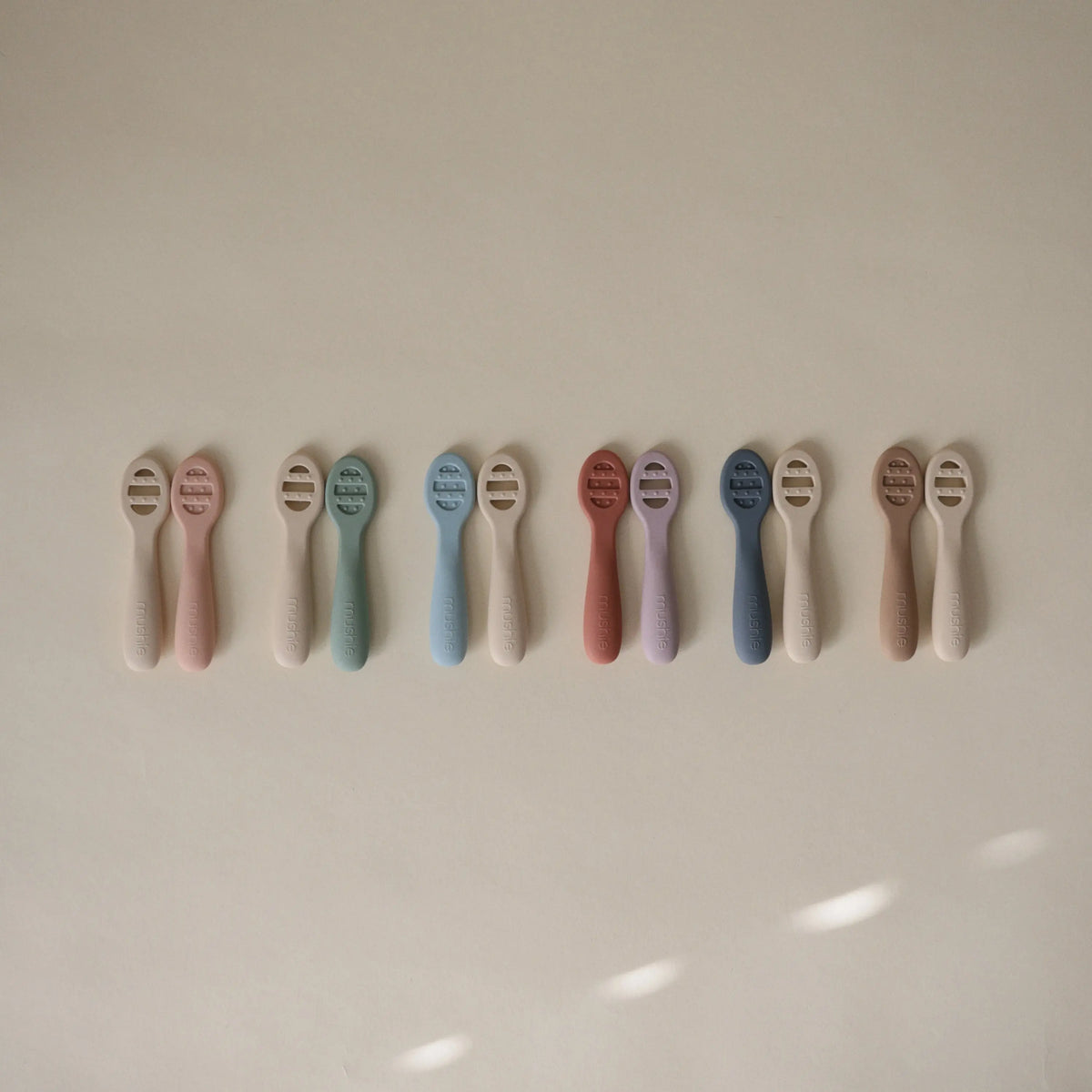 First Feeding Baby Spoons | silicone tableware | The Baby Penguin