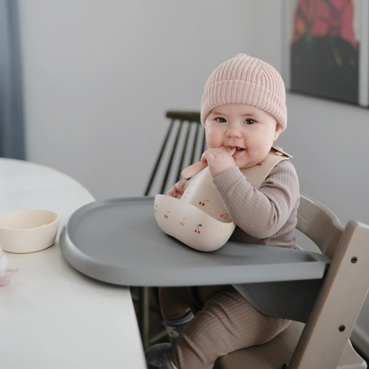First Feeding Baby Spoons | silicone tableware | The Baby Penguin