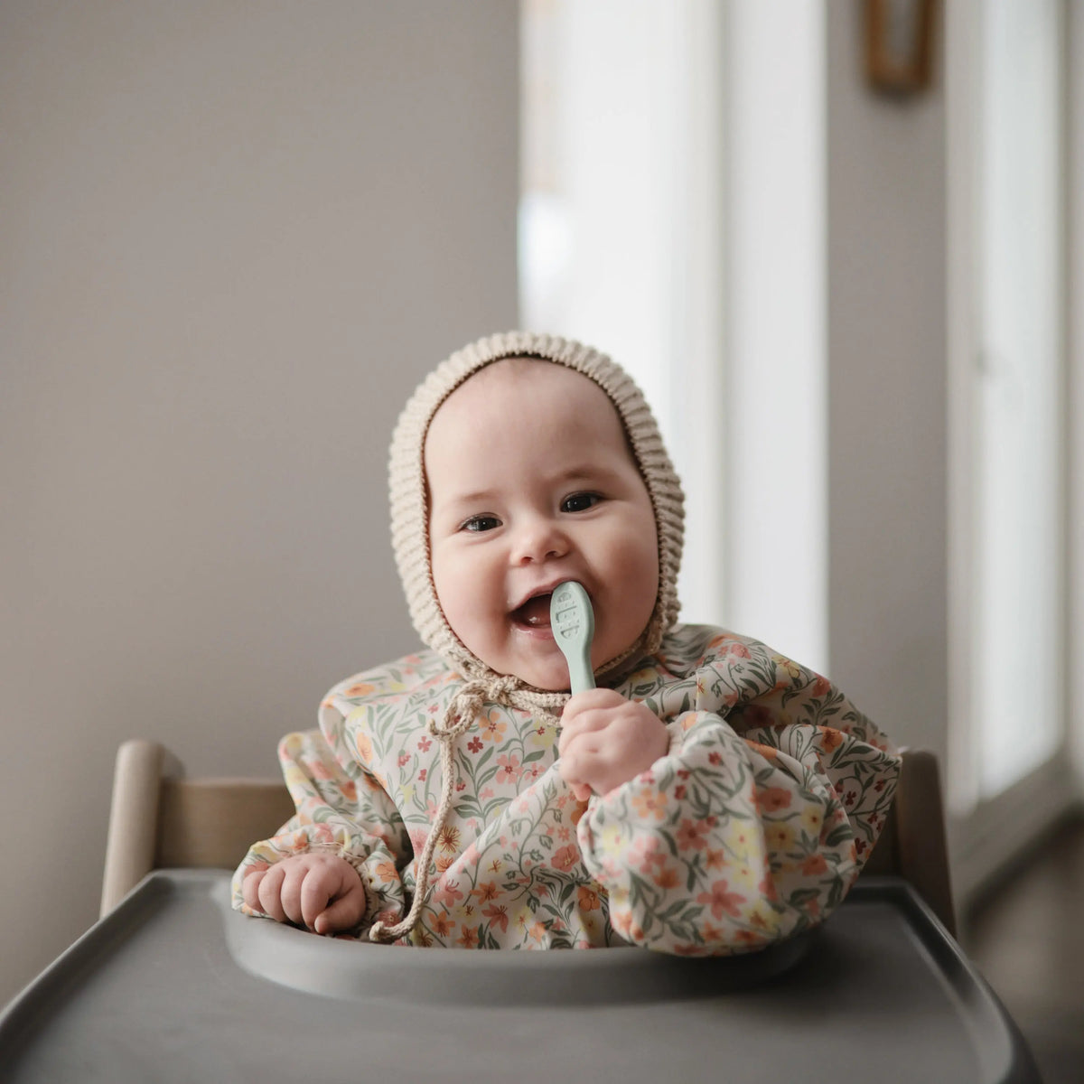First Feeding Baby Spoons | silicone tableware | The Baby Penguin